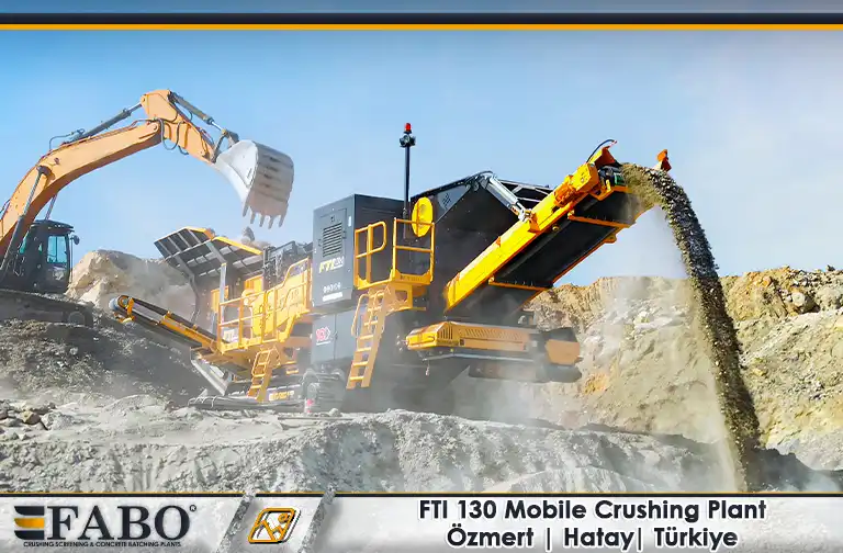 mobile crushing plant