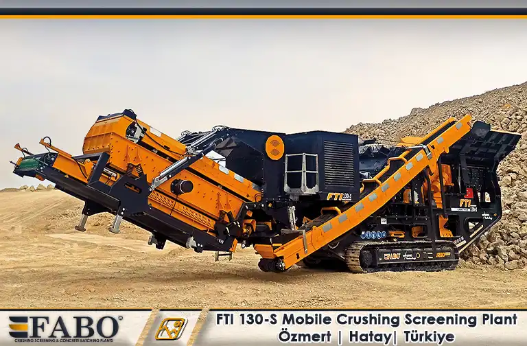 mobile crushing plant