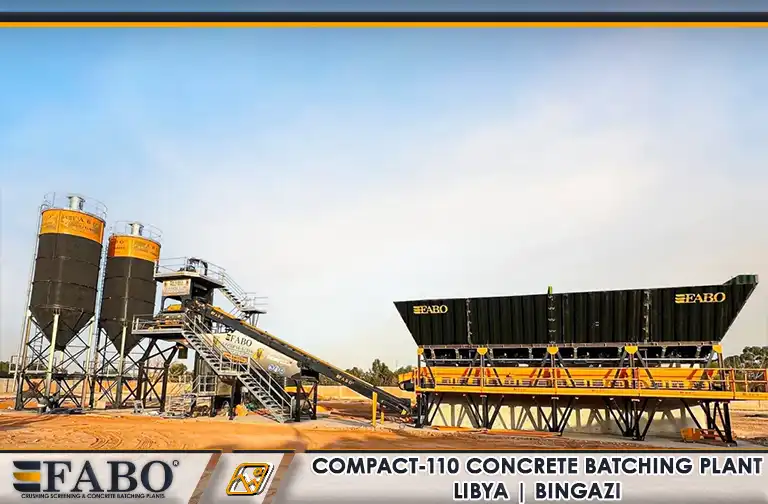 compact concrete batching plant