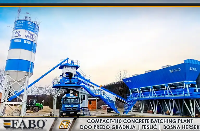 compact concrete batching plant