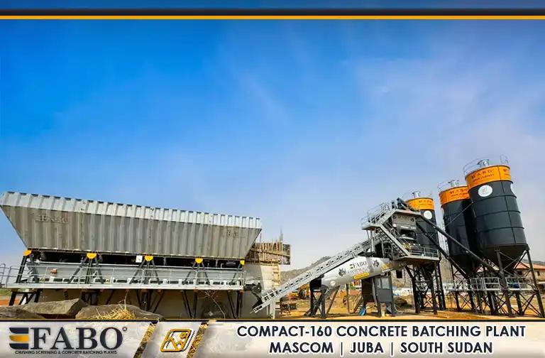 compact concrete batching plant