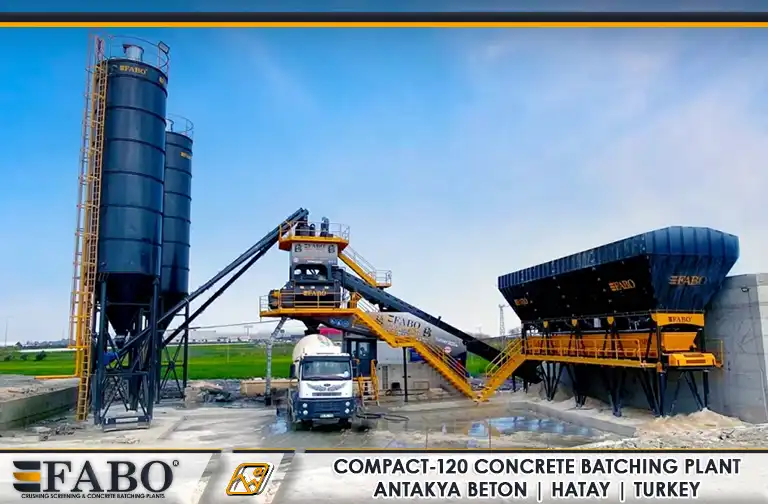 compact concrete batching plant