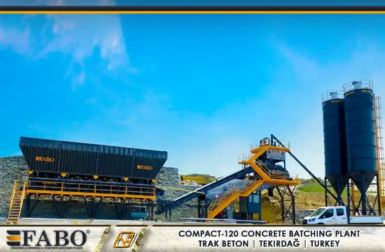 compact concrete batching plant