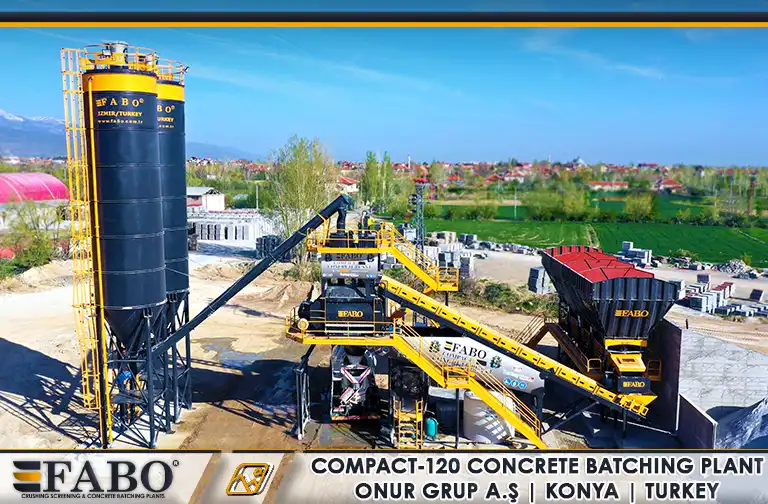 compact concrete batching plant