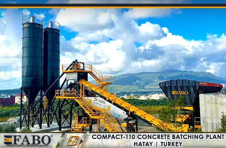 compact concrete batching plant