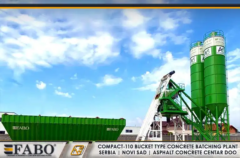 compact concrete batching plant