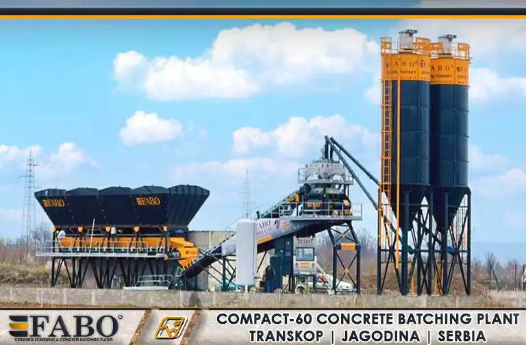 compact concrete batching plant