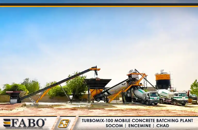 mobile concrete batching plant