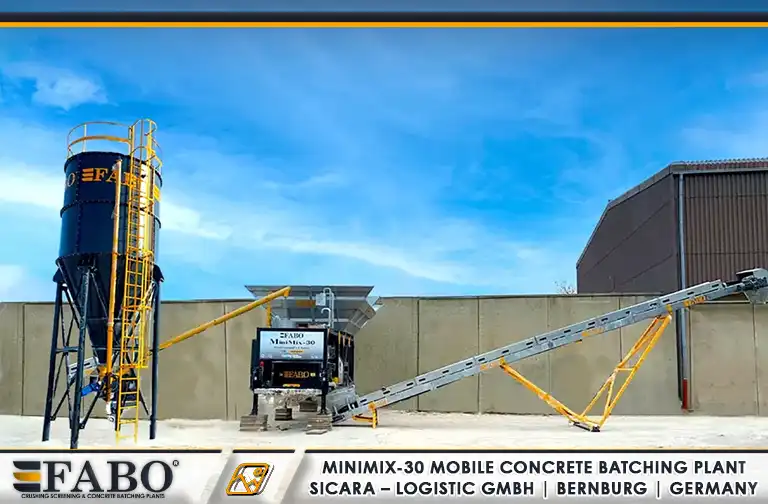 mobile concrete batching plant