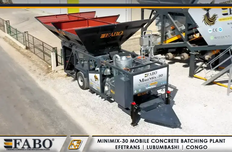 mobile concrete batching plant