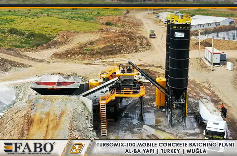 mobile concrete batching plant