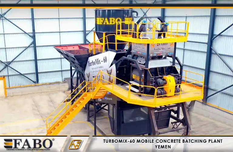 mobile concrete batching plant