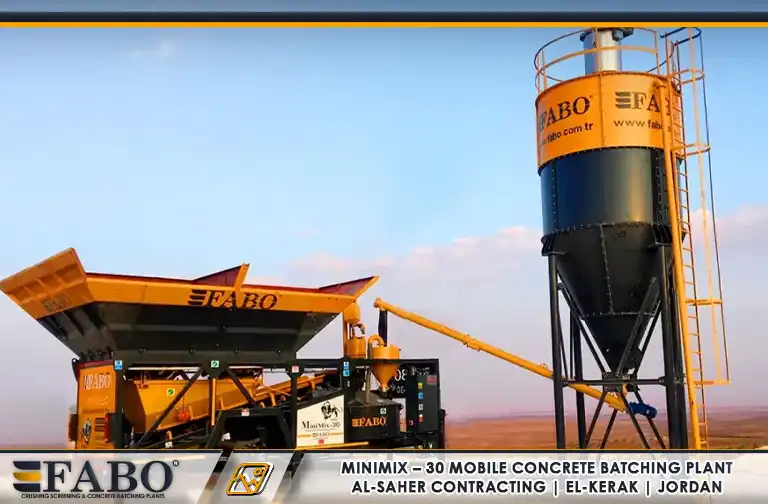 mobile concrete batching plant