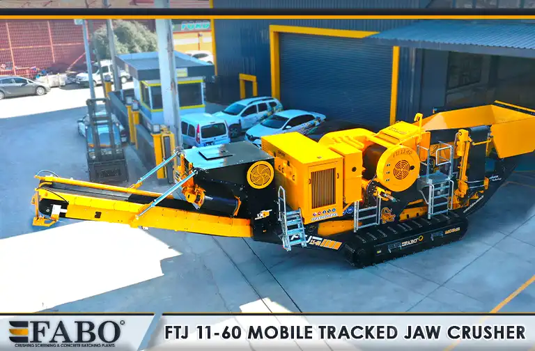 mobile jaw crusher
