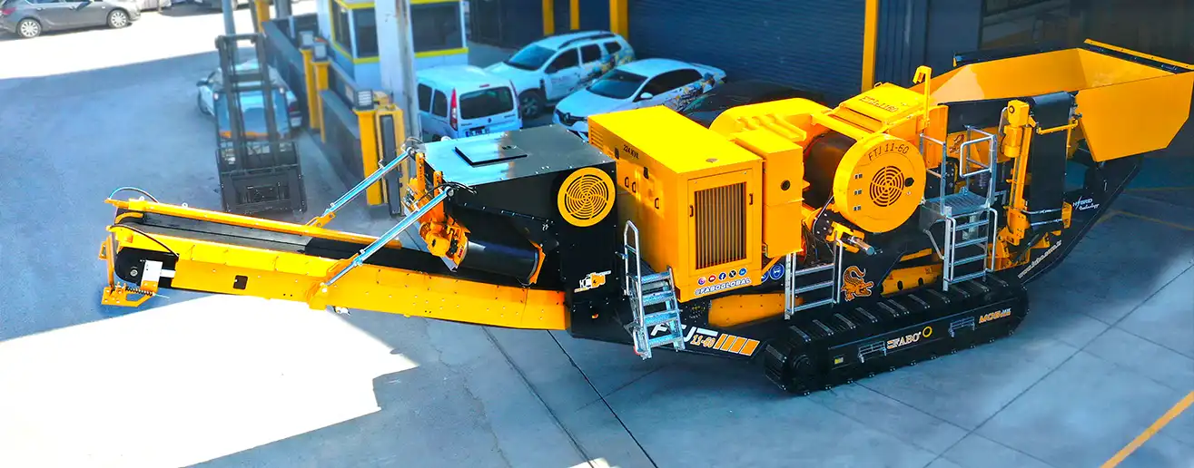 mobile jaw crusher