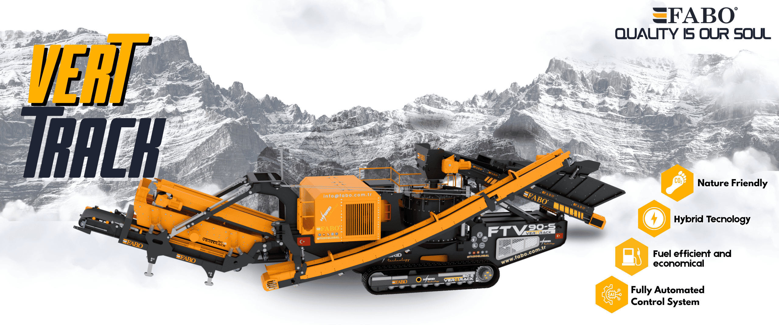 mobile vertical shaft impact crusher