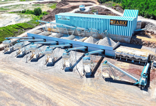 500-600 Tph Stationary Crushing And Screening Plat