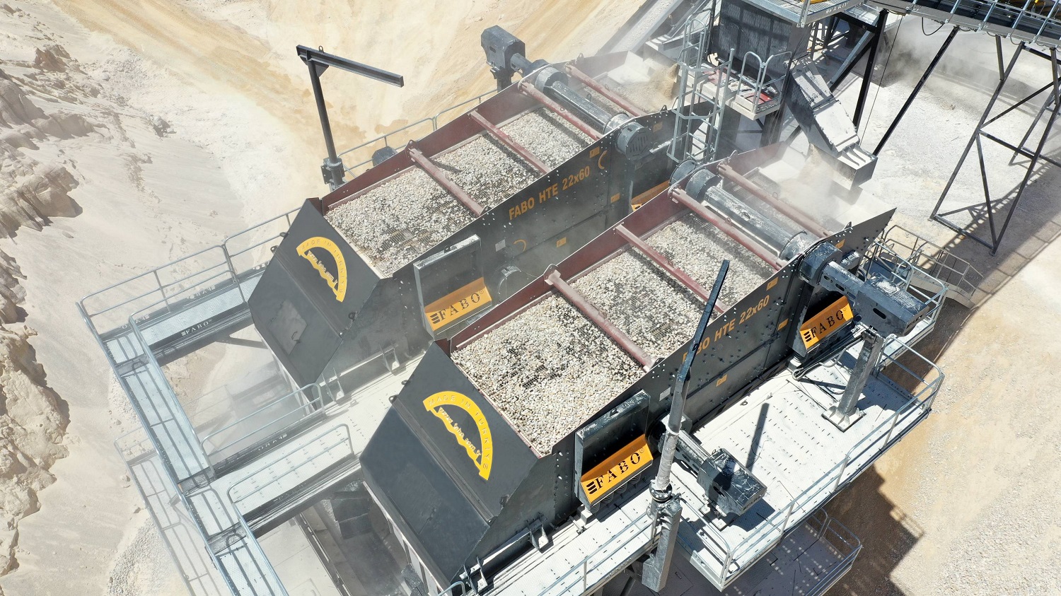 550-650 TPH Crushing And Screening Plant (2)