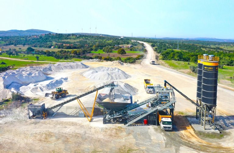 Mobile Concrete Batching Plants