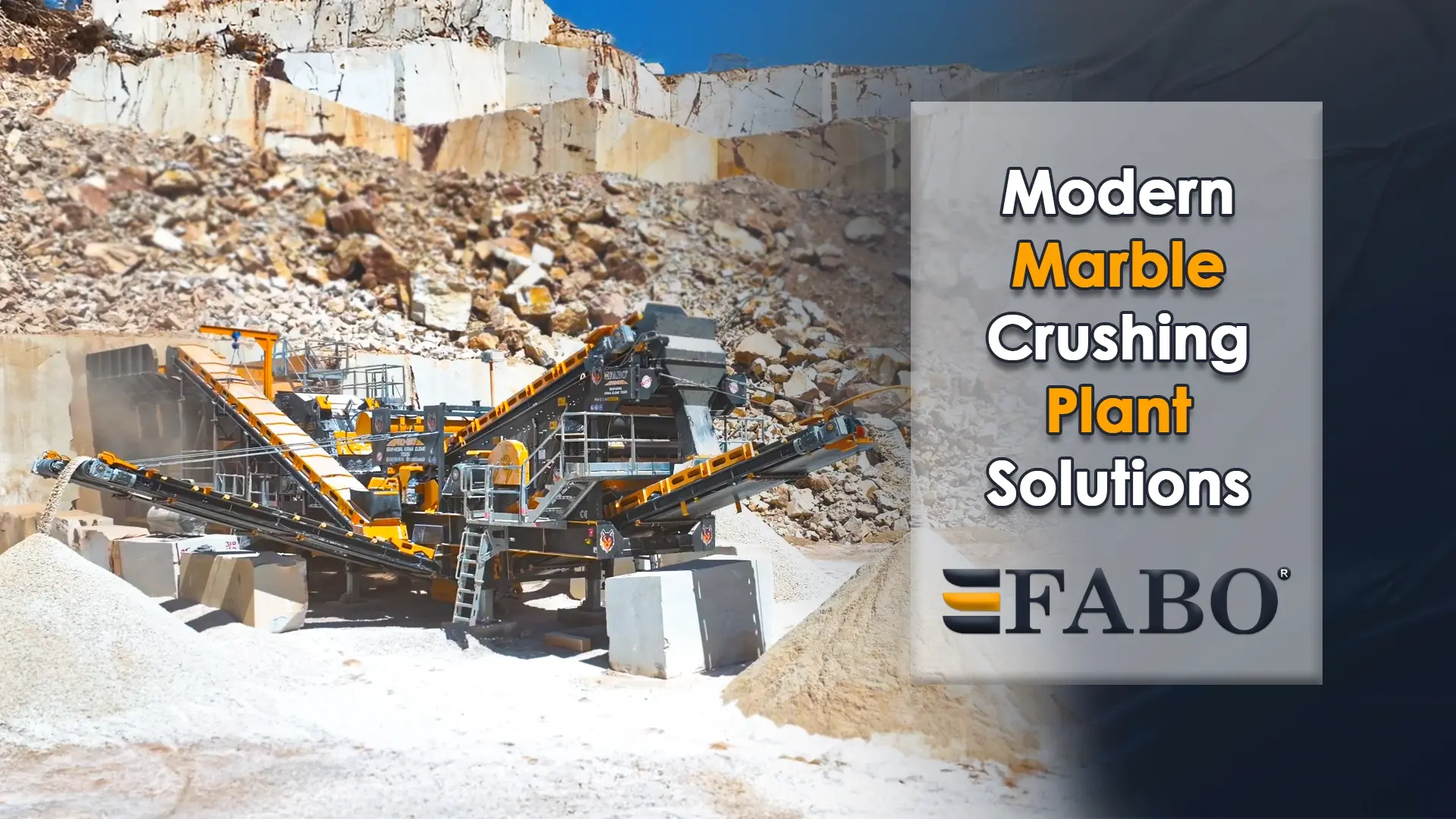 Marble Crushing Plant