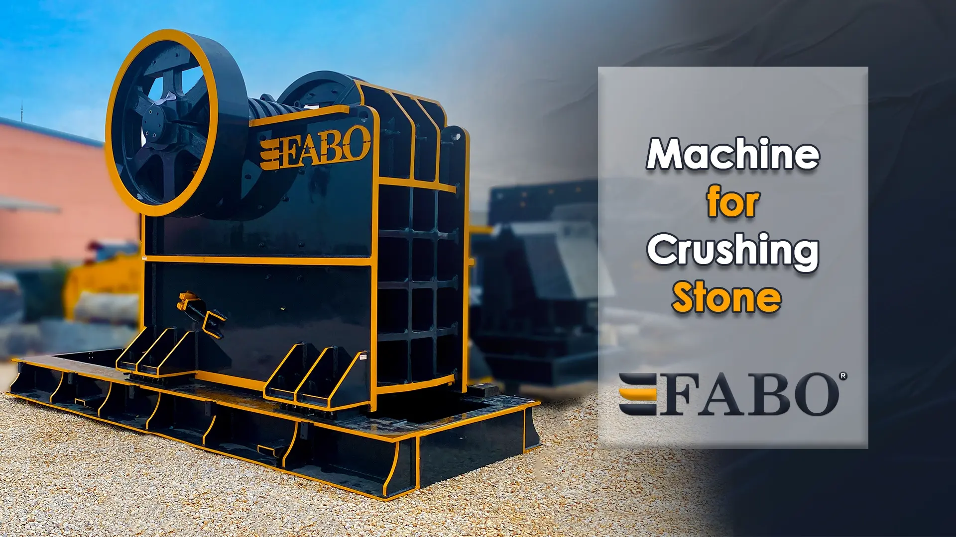 Machine for Crushing Stone