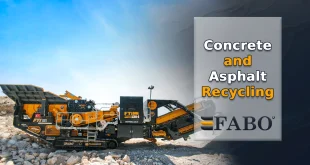 Concrete and Asphalt Recycling with Modern Crushing Plants