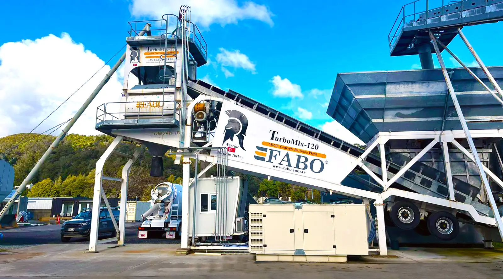 Compact Concrete Batching Plant Compact Concrete Batching Plant